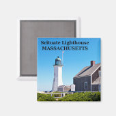 Phare De Scituate, Magnet Du Massachusetts (Recto/Verso)