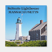 Phare De Scituate, Magnet Du Massachusetts (Devant)