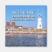 Phare De Scituate, Magnet Du Massachusetts (Devant)