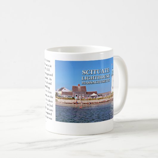 Phare De Scituate, Massachusetts Mug (Devant droit)