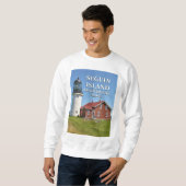 Phare de Seguin Island, Sweatshirt du Maine (Devant entier)