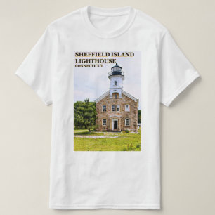 Phare de Sheffield Island, Connecticut T-Shirt