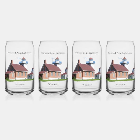 Phare de Sherwood Point peut verre (Recto)