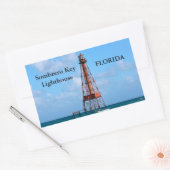 Phare de Sombrero Key, Autocollants Floride (Enveloppe)