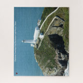 Phare de Southstack au Pays de Galles Puzzle (Vertical)