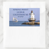 Phare de Spring Point Ledge, Stickers Maine (Sac)