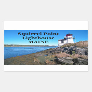 Phare de Squirrel Point, Stickers Maine