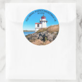 Phare de Squirrel Point, Stickers ronds du Maine (Sac)