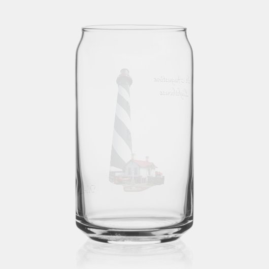 Phare de St. Augustine peut verre (Verso)