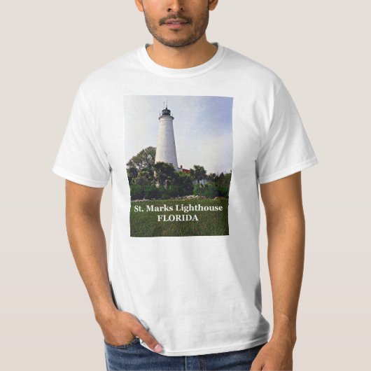 Phare de St. Marks, T-Shirt Floride (Devant)