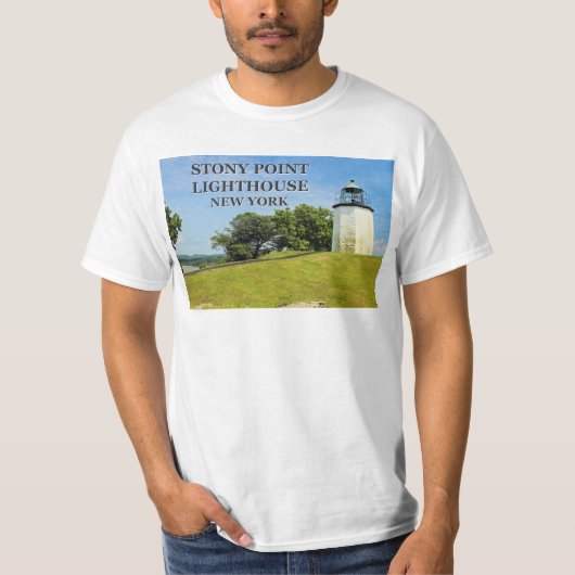 Phare de Stony Point, T-shirt New York (Devant)