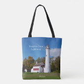 Phare de Sturgeon Point sur tout le sac fourre-tou (Dos)