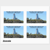 Phare de Swallowtail, Grand Manan, N.B. Stickers (Feuille)