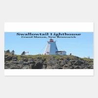 Phare de Swallowtail, Grand Manan, N.B. Stickers