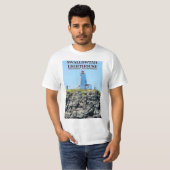 Phare de Swallowtail, Grand Manan, N.B. T-Shirt (Devant entier)