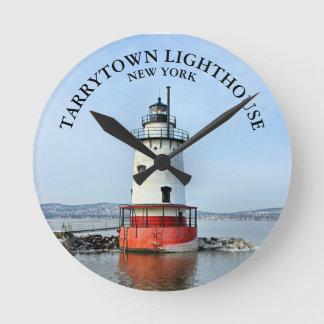 Phare de Tarrytown, horloge ronde de New York