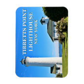 Phare de Tibbetts Point, New York Photo Magnet (Vertical)