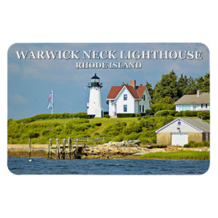 Phare de Warwick Neck, Rhode Island Flexi Magnet