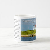 Phare de Warwick Neck, Rhode Island Mug (Centre)