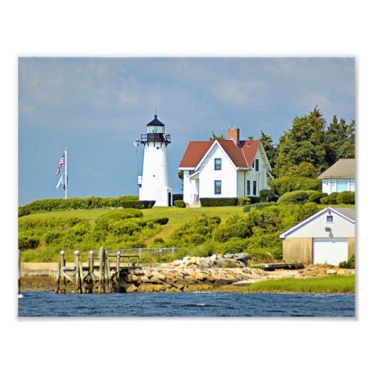 Phare de Warwick Neck, Rhode Island Photo Print (Devant)