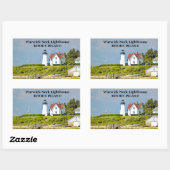 Phare de Warwick Neck, Stickers de Rhode Island (Feuille)