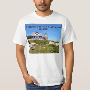 Phare de Whitehead Island, Maine T-Shirt