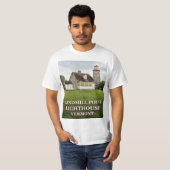 Phare de Windmill Point, T-shirt Vermont (Devant entier)