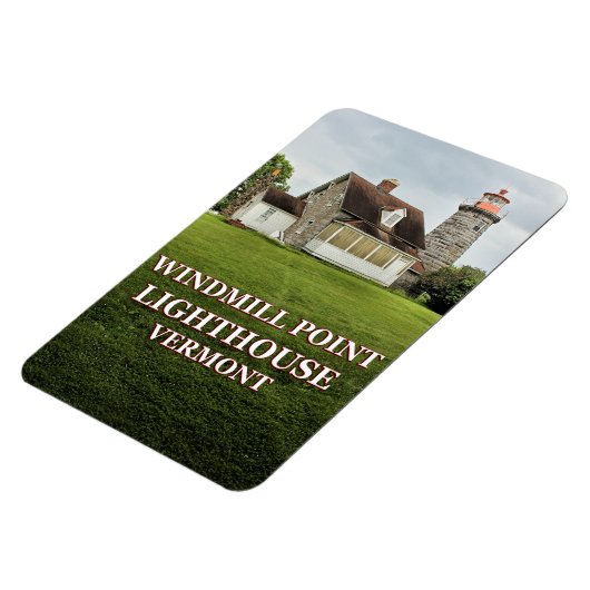 Phare de Windmill Point, Vermont Flexi Magnet (Côté Gauche)