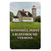 Phare de Windmill Point, Vermont Flexi Magnet (Vertical)