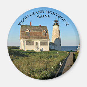 Phare de Wood Island, Magnet rond du Maine