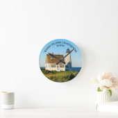 Phare de Wood Island, Maine Horloge ronde (Maison)