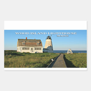Phare de Wood Island, Stickers Maine