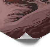 Phare de Yaquina Head, Oregon - Affiche de voyage (Coin)