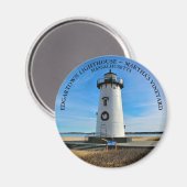 Phare d'Edgartown, Magnet du Massachusetts (Recto/Verso)