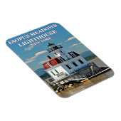 Phare d'Esopus Meadows, New York - Magnet photo (Côté Droit)