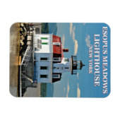 Phare d'Esopus Meadows, New York - Magnet photo (Horizontal)