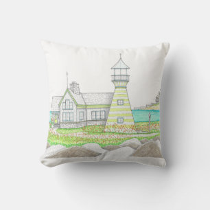 Phare d'été 5; Coussin d'extérieur; Vert