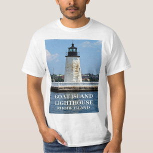 Phare d'île de chèvre, T-shirt d'Île de Rhode