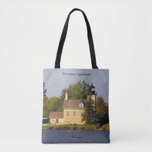 Phare d'Ontonagon sur tout le sac fourre-tout