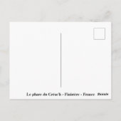 Phare du Créac'h Finistère Frankrijk Briefkaart (Achterkant)