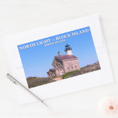 Phare du Nord, Block Island Stickers RI (Enveloppe)