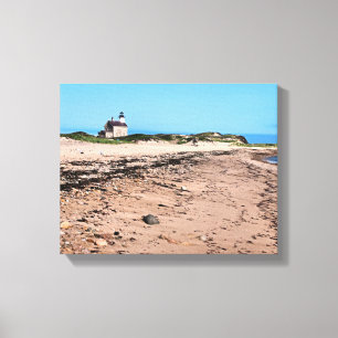Phare du Nord, toile enveloppée de Block Island