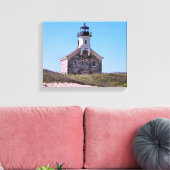 Phare du Nord, toile enveloppée de Block Island (Insitu(Salon))