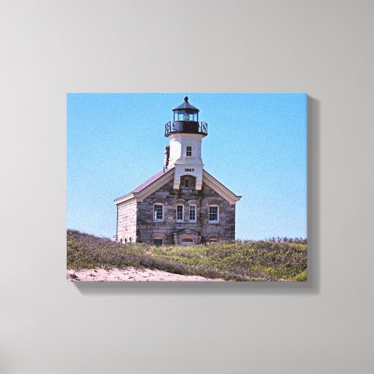 Phare du Nord, toile enveloppée de Block Island (Recto)