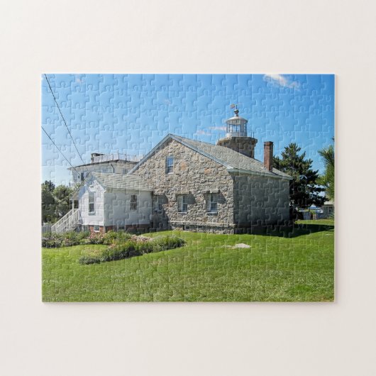 Phare du port de Stonington, CT Puzzle (Horizontal)