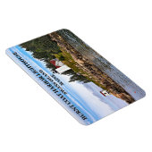 Phare du port du manteau brûlé, Magnet Flexi du Ma (Côté Droit)