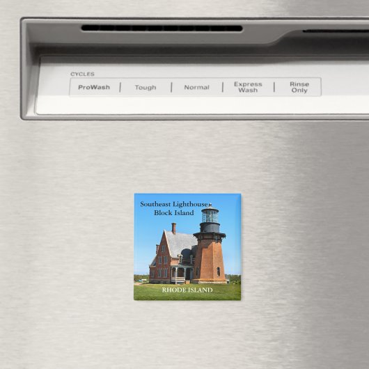 Phare du sud-est, Block Island RI Magnet (In Situ (Lave-vaisselle))