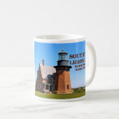 Phare du sud-est, Block Island, RI Mug (Devant droit)