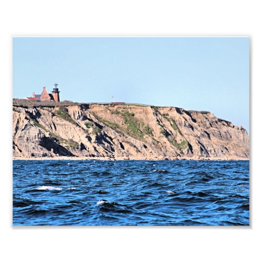 Phare du Sud-Est, Block Island RI Photo Print (Devant)
