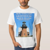 Phare du sud-est, île Block, T-Shirt RI (Devant)